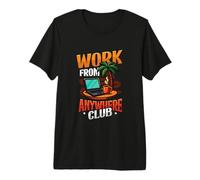 Work from Anywhere Club Remote Work Premium T-Shirt