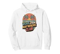 Work From Anywhere Club Remote Work Pullover Hoodie