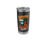 Work from Anywhere Club Remote Work Stainless Steel Insulated Tumbler