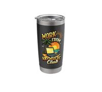 Work from Anywhere Club Remote Work Stainless Steel Insulated Tumbler