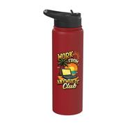 Work from Anywhere Club Remote Work Stainless Steel Insulated Water Bottle