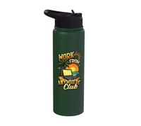 Work from Anywhere Club Remote Work Stainless Steel Insulated Water Bottle