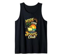 Work from Anywhere Club Remote Work Tank Top