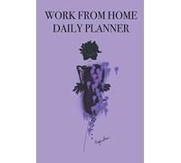 WORK FROM HOME DAILY PLANNER: Stylishly illustrated little notebook is the perfect accessory to help you plan your day over a 90 day period.