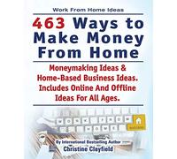 Work From Home Ideas. 463 Ways To Make Money From Home. Moneymaking Ideas & Home Based Business Ideas. Online And Offline Ideas For All Ages.