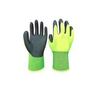 Work Gloves, Black Sandy-Coated Textured Grip, for General Tasks | 10-pair set to meet diverse daily working needs(WG-501,XL)