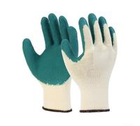 Work Gloves Rubber Coated Non-Slip, Wear-Resistant Thickened Labour Protection for Construction Sites Warehouse Workers