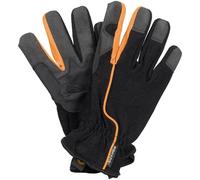 Work Gloves Size 10 Black Orange Safety Grip Gardening DIY Gloves Workwear