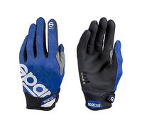 Work Gloves Sparco Meca Iii Nraz Blue (Size: L) NEW