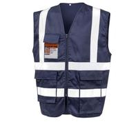 Work-Guard By Result Unisex Adult Heavy Duty Security Vest