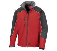 Result Men's Ice Fell Hooded Soft Shell Jacket in Red | Size: XS Result Red XS