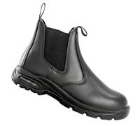 Work-Guard By Result Unisex Adult Kane Leather Safety Dealer Boots Black (9 Uk)