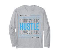Work Hard Hustle Harder Long Sleeve T-Shirt