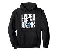 Work Hard So Blue Tongue Skink Has Better Life Provider Pullover Hoodie