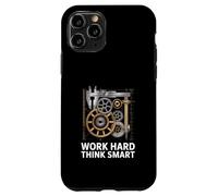 Work Hard Think Smart Engineer Case for iPhone 11 Pro