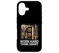 Work Hard Think Smart Engineer Logic Case for iPhone 17