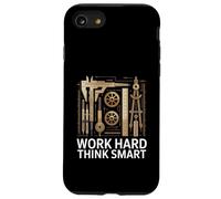 Work Hard Think Smart Engineer Logic Case for iPhone SE (2020) / 7/8