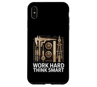 Work Hard Think Smart Engineer Logic Case for iPhone XS Max