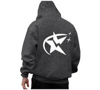 Work Hoodies for Men, Mens Sweatshirts and Hoodies, Sweatshirts Long Sleeve Sweater Drawstring Hoody Pullover Solid Color Sports Hooded Fall Winter Loose Fit Pullover
