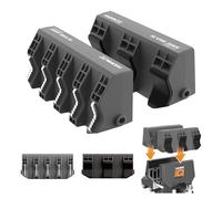 Work IQ Tools Pipe-Fit Vise Jaws | Double-Sided Jaws For Secure Grip | Upgraded Jaws for Securing PVC, Cast Iron, Copper or Aluminum Pipes and Tubes | Compatible with IQ Vise