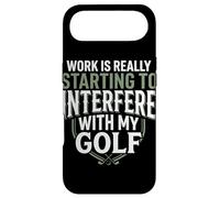 Work Is Really Starting To Interfere With My Golf Funny Golf Case for iPhone Air