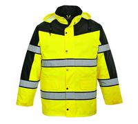 WORK JACKET, insulated, rainproof, warning, Yellow M PORTWEST
