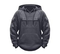 Work Jumpers for Men 1/2 Zip Up Pullover Hooded Sweatshirts Casual Work Hoodies with Pocket Drawstring Plain Soft Fleece Hoodie Classic Long Sleeve Hoody Tops for Running Workout Casual Wear