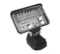 Work Light, 5 Inch 48-LED Portable Electric Torch with 180-Degree Adjustable Head and USB Charging Port for Outdoor Camping, Construction Sites, and Home Use(A)