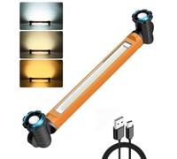 Work Light Bar 3000LM Bright Magnetic Underhood Mechanic Light with Hooks