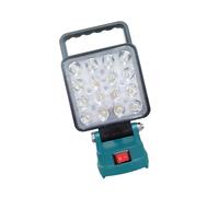 Work Light Features 90W Brightness Double USB Charging Suitable for 18V Lithium Batteries for Multiple Scenario Use Handheld Spotlights