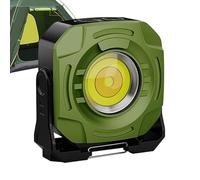 Work Light Rechargeable Job Site Security | Waterproof 360 Degree Rotating 2400LM Magnet Light for Outdoor Construction Mechanic Welding Painting Inspection Repair