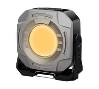 Work Light Rechargeable - Waterproof 360 Degree Rotating 2400LM Magnet Light | Job Site & Security Lighting for Mechanic Fishing Detailing Repair Nighttime Inspection