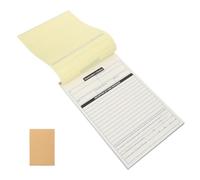 Work Order Book for Business 2-Part Carbonless Forms with Reinforced Cover