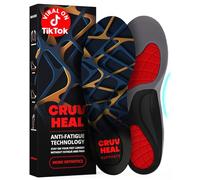 Work Orthotic Insoles - For Plantar Fasciitis Flat Feet Leg - Work Boot Insoles to Stand All Day - Anti-Fatigue Medium Support Foot Rest Shoe Insert Men