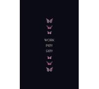 Work Play Slay Notebook Planner for hustlers, Perfekt as a Log Notebook, Diarys, Day Planner, and To-Do List for Work, University or at School: ... Pages, 6''x 9'', matte finish cover
