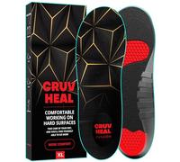 Work Pro Comfort Insoles for Men and Women, Shock Absorption, Low Arch, Anti Fatigue Padding, for Men and Women, Non-Slip, Soft and Comfortable, Relief from