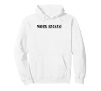 Work Release Inmate Costume Prisoner Inmate County Jail Pullover Hoodie
