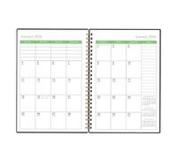 Work Schedule Planner 2026-2028 - 21.5x14.8x1.7cm Monthly Calendars, Coil Binding with 36-Month Tabs | Dependable Journal Organizer for Family Student Teacher Note-Taking Productivity Planning