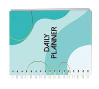 Work Schedule Planner, Planner Notebook to - Daily Hourly Notebook - Spiral Planner Book Time Management Planner Book for Lady, Men, Student, Housewife
