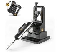 Work Sharp Precision Adjust Knife Sharpener Angle Guided Manual Sharpening System Tool + Free Micro Sharpening & Knife Tool (Limited Time Offer)