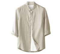 Work Shirts For Men, Men's Casual Shirts Daily Wear Outdoor Activities And Relaxation Stylish Solid Colored Button Downs Spring And Summer