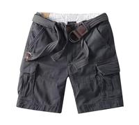 Work Shorts Men Slim Fit, Hiking Shorts Men, Street Style Wrinkle-Resistant Comfortable Durable Breathable Minimalist Stylish Personality Classic Soft Beach Outdoor Activities