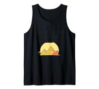 Work So Hard People Think Aliens Did It Egypt Motivational Tank Top