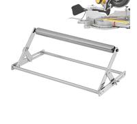 Work Stand for Cutting Machines, Table for Mitre Saws, Height-Adjustable Stainless Steel Saw Table, Rustproof Support Frame, Foldable Cutting Machine Attachment, Machine Tool Stand for the W