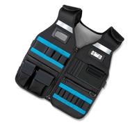 Work Vest Workwear Tool Organization with Enough Storage Breathable Designs for Professional Electricians and Handymen Work Vest