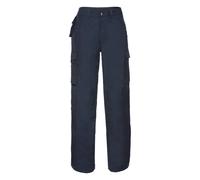 Work Wear Heavy Duty Trousers (Long) Pants Russell Navy 34L