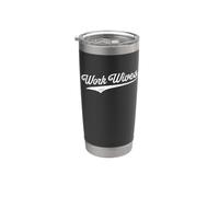 Work Wives - Sports University Varsity Funny Stainless Steel Insulated Tumbler