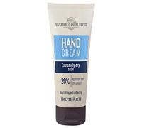 Workaholic's Cracked Hands Repair Cream - Hand Cream for Very Dry Hands, Rich Skin Moisturiser Barrier Cream with 20% Hyaluronic Acid, Shea Butter, and Glycerin, 75ml