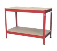 Workbench 1.2m Steel Wooden Top - Sealey AP1210 New