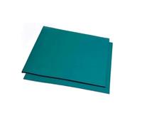 Workbench mats，Thicked ESD Silicone Soldering Mat High Temperature Antistatic Grounding Desk Pad(Gr眉n,3.3x16.4ft)